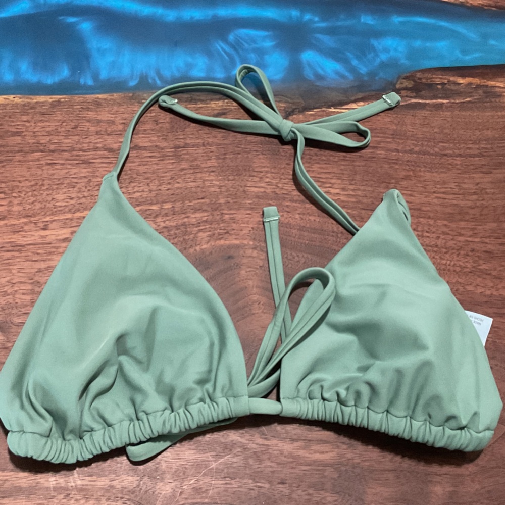 Shade & Shore Sage Bikini Top